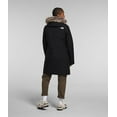 thumbnail image 2 of The North Face Arctic Parka Jacket Women Medium Black Long Sleeve Hooded SGN1612, 2 of 4