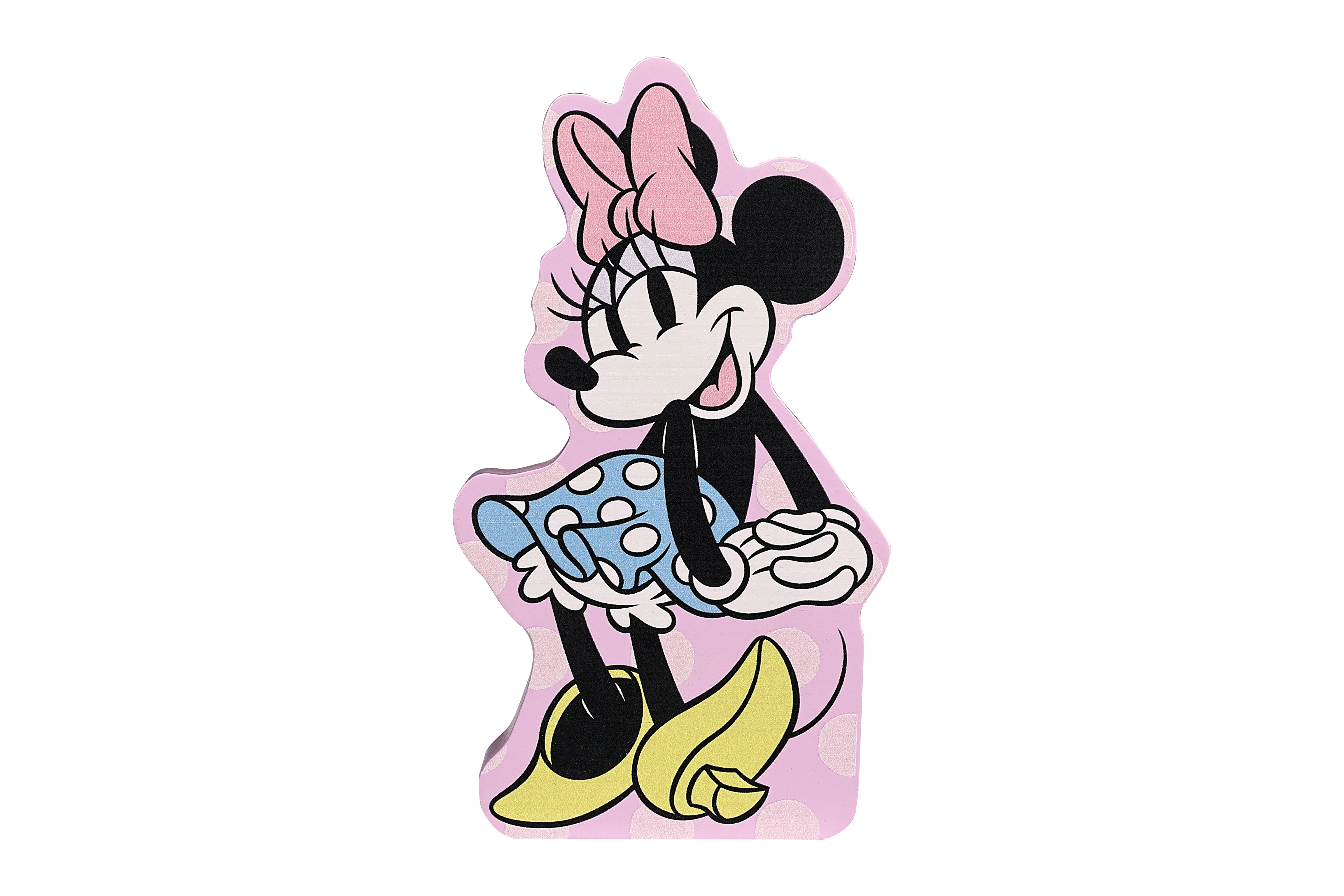 (2 pack) Disney Minnie Mouse Die-Cut MDF Block by POP Creations