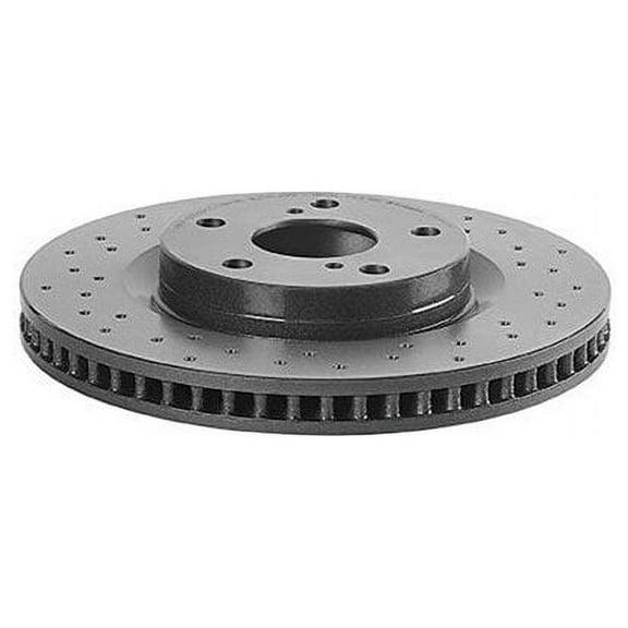 Front Brake Rotor - Compatible with 2006 - 2018 Toyota RAV4 2007 2008 2009 2010 2011 2012 2013 2014 2015 2016 2017