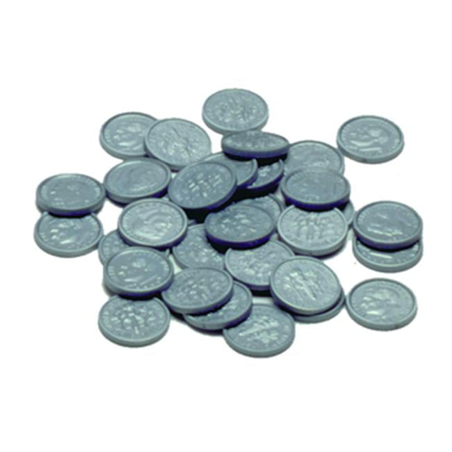 Plastic Coins 100 Dimes - Walmart.com - Walmart.com