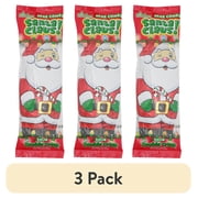 (3 pack) R.M. Palmer Double Crisp Santa, Milk Chocolate Bar, 3 oz