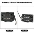 thumbnail image 3 of Conector De Entrada De Pastilla Humbucker De 3 Cuerdas Precableado Para Guitarra Con Caja De Cigarros, Fibra Vulcanizada, Color Negro, 3 of 7