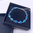 thumbnail image 4 of Fiudx Tobillera Contaminants, Pulsera Ajustable Aobao, Joyería Hipoalergénica para Mujer, Accesorio de Moda de Verano, Regalo para Una Cita, Color Duradero, Material Seguro, 4 of 6