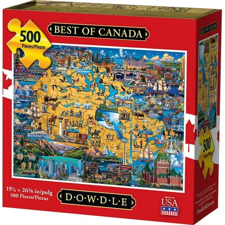 Dowdle Best of Canada Puzzle, 500 Piece