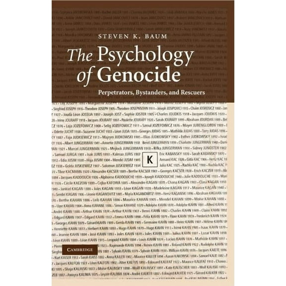 The Psychology of Genocide, (Hardcover)