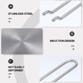thumbnail image 4 of Miangastore Square Induction Compatible Heat Diffuser Aluminum 1 Set 6.3x6.3in, 4 of 9