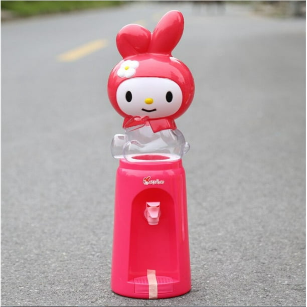Mini dispensador de agua de dibujos animados para oficina, Mini fuente para beber, regalo, Anime, My Melody, Hello Kittys, Kawaii, 8 tazas, 2000Ml