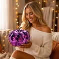 thumbnail image 6 of Fall Decor Halloween Retro Mirror Glass Disco Pumpkin Decor Sparkling Light Reflecting Tabletop Centerpiece Glass Tile Pumpkin Ornament for Mantel Window Party, 6 of 6