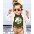 thumbnail image 2 of 2 Rex 2nd Birthday Shirt for Boys & Girls T-Rex Dinosaur Party Tee for Toddler Military Green Shirt 3T, 2 of 8