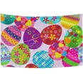thumbnail image 4 of Coolnut Easter Eggs Tapestry Washable Polyester Art Wall Hanging Blanket for Living Room Bedroom Dorm Party, 80 x 60 Inch Home Decor Gifts, 4 of 7