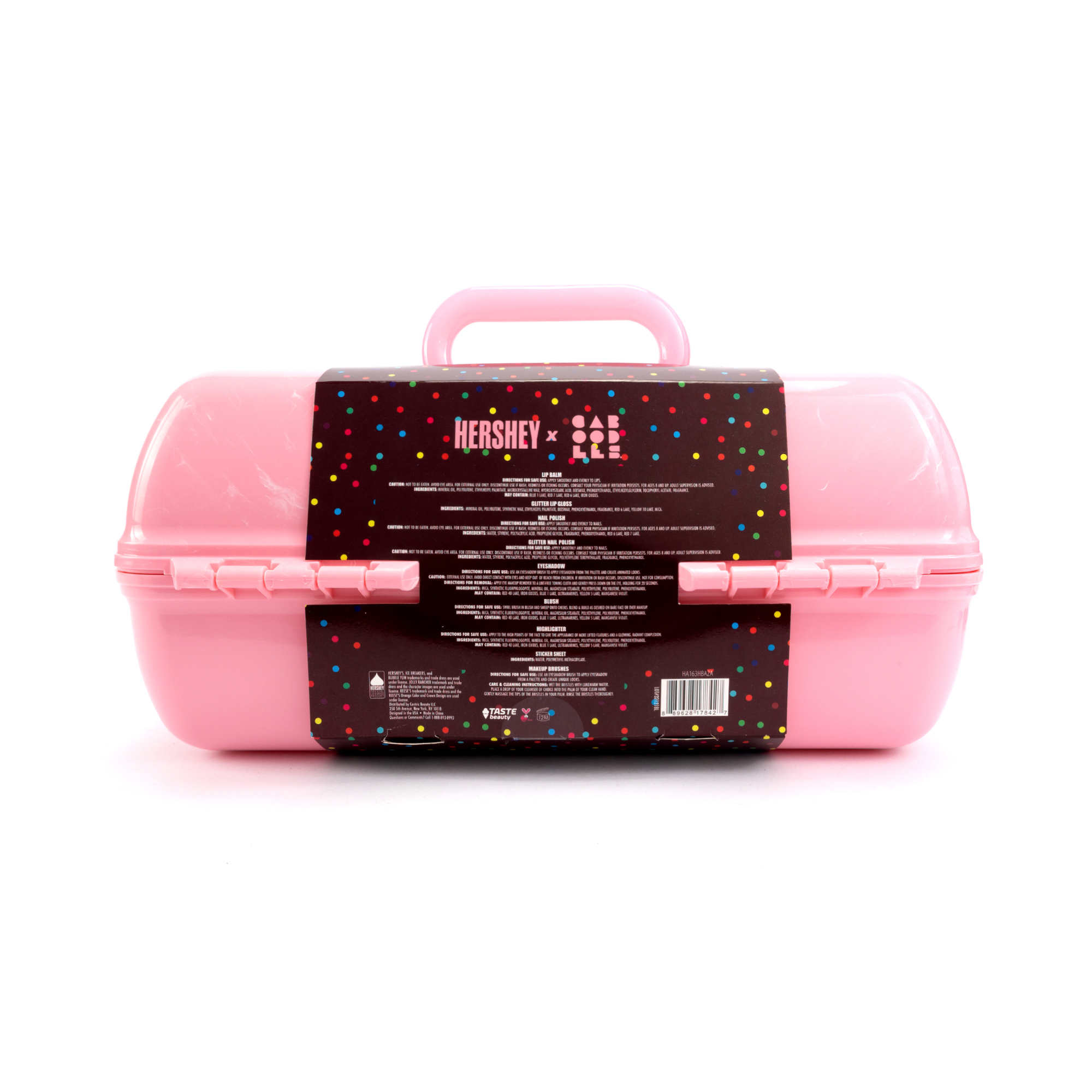Caboodles x Taste Beauty x Hershey's On The Go Girl Cosmetic case with 13 piece cosmetic set - image 5 of 6