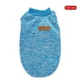 thumbnail image 4 of Greeniant Ropa para perros, chaleco para cachorros, sin hebillas, varios tamaños, ropa para cachorros, camisa, disfraces, atuendo, camisetas elásticas Ropa para mascotas Azul claro XXS Greeniant PT003804-22B, 4 of 6