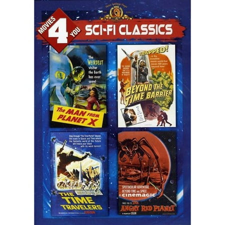 Movies 4 You: Sci-Fi Classics - The Man From Planet X / Beyond The Time Barrier / The Time Travelers / The Angry Red Planet