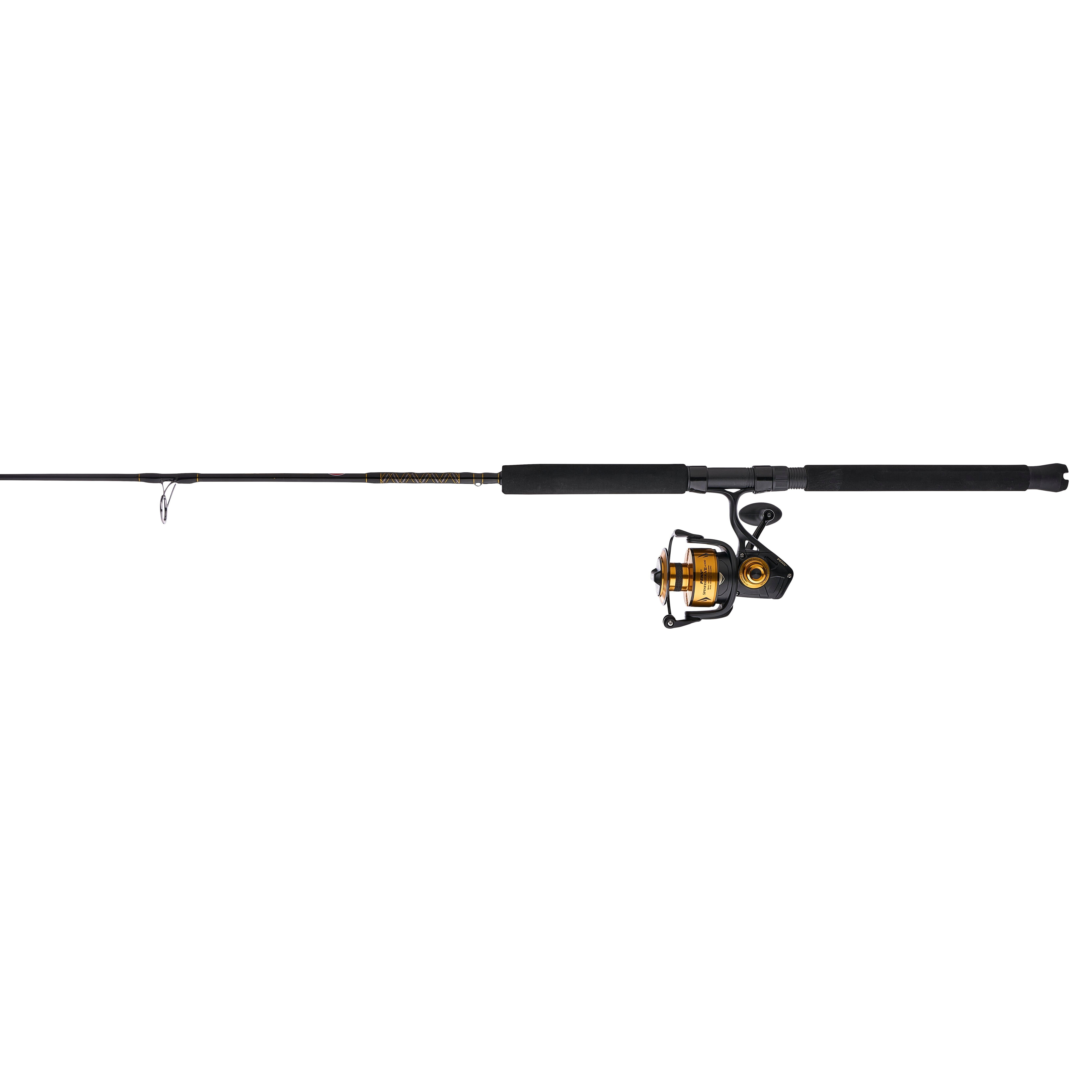 PENN Spinfisher VII Spinning Fishing Combo, 6'6" Medium Rod, 6500 Size Reel
