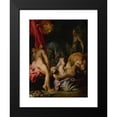 thumbnail image 2 of Antwerp School 19x24 Black Modern Framed Museum Art Print Titled - Diana and Actaeon (circa 1615), 2 of 5