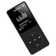 thumbnail image 1 of Reproductor de MP3 y MP4 con altavoz, radio FM, USB, recargable, pantalla LED digital, tarjeta TF Negro, 1 of 2