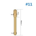 thumbnail image 1 of MYG 6mm Shank Vacuum Brazed Diamond Burr Head Grinding Rotary File For Stone Steel, 1 of 5
