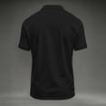 thumbnail image 5 of KLHDSF Men's Golf Shirt Short Sleeve Dry Fit Collared Polo Shirts Moisture Wicking, Performance, lightweight, Athletic, Casual, Work Shirts Black M, 5 of 7