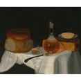 thumbnail image 3 of George Smith 17x15 Black Modern Framed Museum Art Print Titled - Still Life of Bread, Butter and Cheese (ca. 1754), 3 of 5
