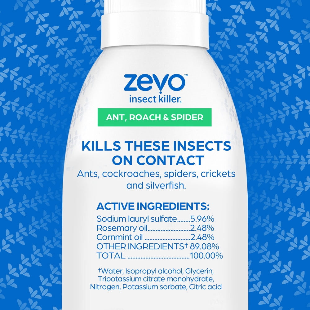 (4 pack) Zevo Crawling Insect Killer (10oz)