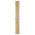 thumbnail image 2 of Morellato Bolle Alligator Embossed Genuine Calf Leather Watch Strap - Ivory - 22mm - Chrome-plated Stainless Steel Buckle - MORELLATO 1930 Collection, 2 of 8