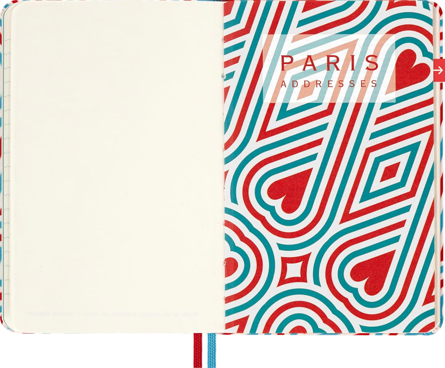 Moleskine LUXE x Paris City Travel Guide Notebook, Pocket (3.5" x 5.5"), 112 pages