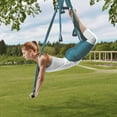 thumbnail image 4 of Full Set 6 Handles Anti-gravity Aerial Yoga Ceiling Hammock Flying Swing Trapeze Yoga Inversion Device Home GYM Hanging Belt, 4 of 7