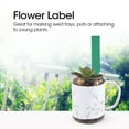 thumbnail image 4 of Pot Marker Flower Label, Premium Plastic 100 Pcs Plastic Plant Seed Labels Pot Marker Nursery Garden Stake Tags Pot Name Tag, 4 of 8