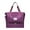 Purple, variant on Travel Duffel Bag Sports Gym Bag with Separate Shoe Compartment Folding Organizer Bag Sport Duffel Bag Tote Bag