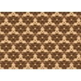 thumbnail image 1 of Ahgly Company Machine Washable Indoor Rectangle Transitional Red Brown Area Rugs, 4' x 6', 1 of 7