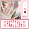 thumbnail image 4 of RYRDWP Wearing Nail Wholesale Long Trapezoid Blush Wearable Nail Art, 4 of 8