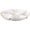 White & Rose Gold, variant on Divided Round Plastic Serving Tray 2 Pack, 6 Section Snack Platter for Veggie Fruit Candy Chips, Perfect Serving Dish for Home Party Picnic and Events