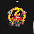 thumbnail image 4 of Inktastic Monster Truck 2nd Birthday Boys or Girls Baby T-Shirt, 4 of 5