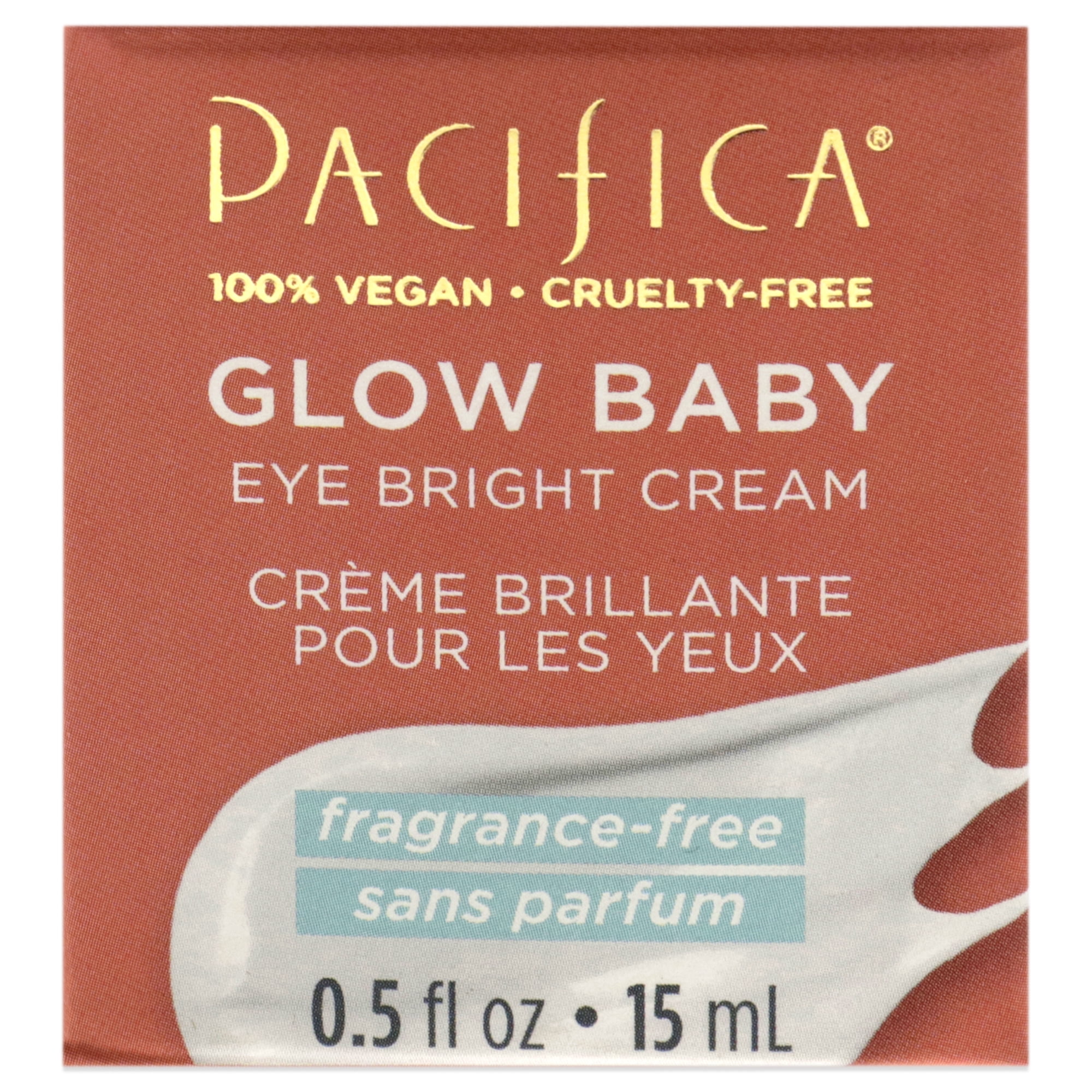 Pacifica Glow Baby Eye Bright Cream , 0.5 oz Cream