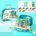 thumbnail image 2 of CSCHome Toddler Racing Car Toys, Rail Car Parking Garage Toy Set for Children 3 4 5 6 Years Old(Green), 2 of 8