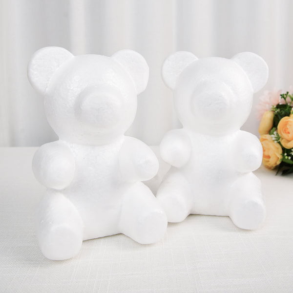 Teddy Bear Large Single Color Creative Foam Cut-Outs 