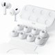 thumbnail image 1 of wonima11 Seltureone 4 Pairs Replacement Ear Tips for Airpods Pro/Airpods Pro 2 with Noise Reduction Hole, Non-Slip Soft Silicone Airpods Pro Replacement Ear Tips with Portable Storage Box (XS/S/M/L), 1 of 1