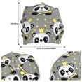 thumbnail image 3 of KLL Panda With Crown And Stars Winter Fall Beanie Knit Hats for Men & Women - Warm & Soft Stylish Toboggan Caps for Cold Weather, 3 of 6
