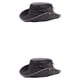 thumbnail image 1 of Sombrero de pescador Minnieouse para mujer con protección solar ajustable Negro 2Conjunto, 1 of 6