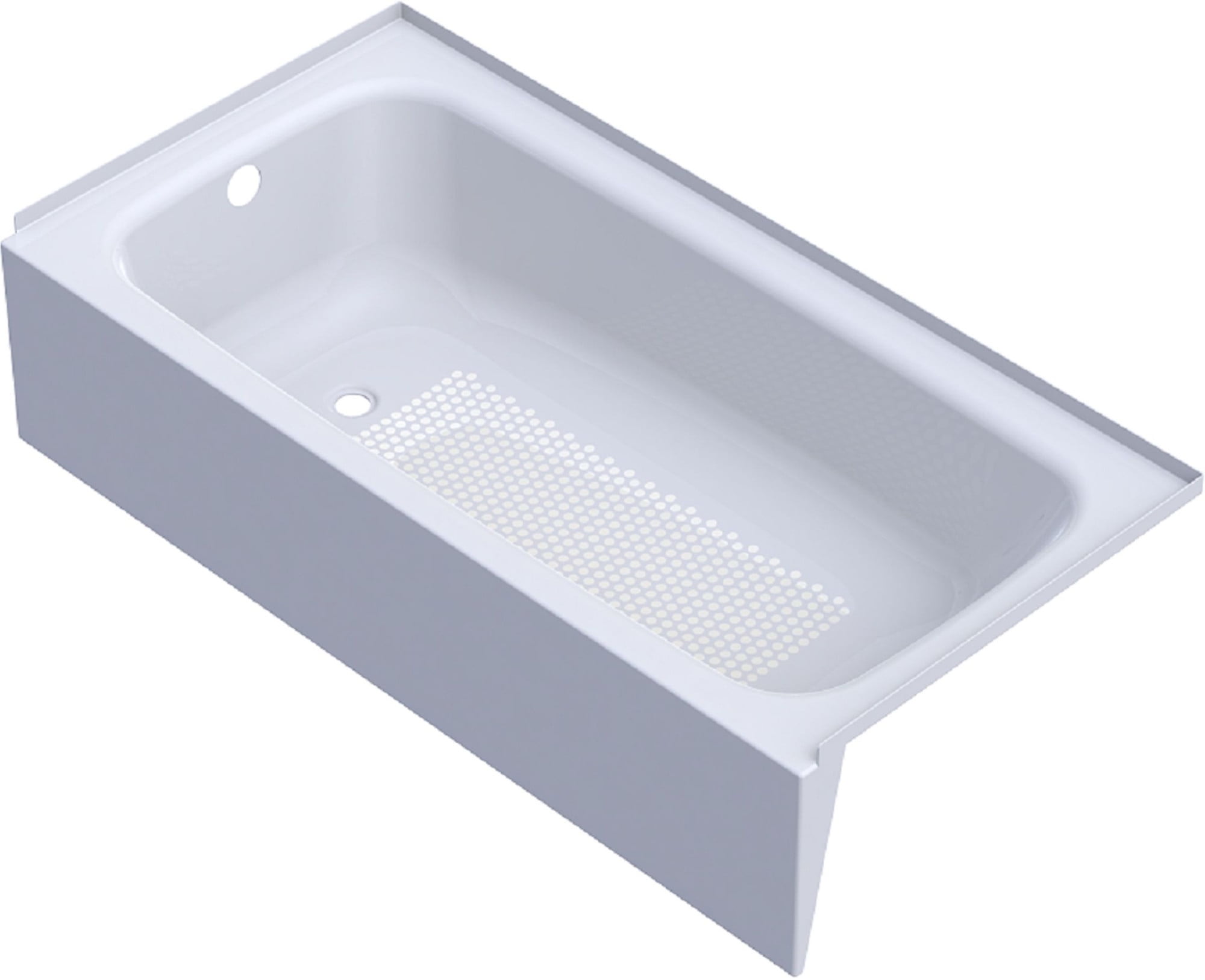 Kaldewei 156 Cayono 60" Three Wall Alcove Enameled Steel Soaking Tub