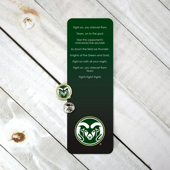 Colorado State Bookmark & Pin