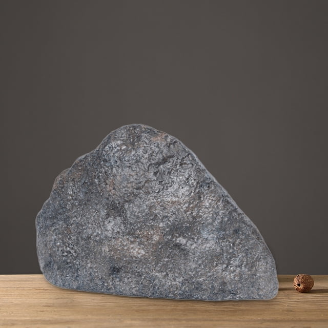 BKER Decorative Stones For Landscaping Realistic Faux Rock For Garden Aquarium Yard Staging Multipurpose Use Durable Stone For Concealing And Nature Stone Rock Sturdy Multipurpose