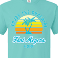 thumbnail image 4 of Summer Enjoy the Sunshine Fort Meyers Florida in Blue T-Shirt, 4 of 5