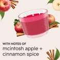 thumbnail image 2 of Glade® Scented 3-Wick Candle Air Freshener, Apple Cinnamon, 2 of 7