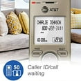 thumbnail image 3 of Atandampt El52213 2Handset Expandable Cordless Phone With Answering System Andamp Extralarge Backlit Keys, 3 of 12