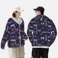 thumbnail image 4 of Balery Nautical Style Sailboat Sudadera ligera de manga larga con capucha y protección solar UPF 50+ para hombre y mujer, ideal para pesca y running-Medium, 4 of 7