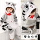 thumbnail image 4 of Pijamas Kigurumi de animales para niños y niñas, ropa de dormir de unicornio, monos de lana de Colar de invierno, mono de Anime, novedad, 4 of 6