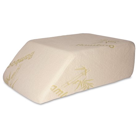 Deluxe Comfort Bamboo Leg Wedge Pillow 30 5 X 20 X 10