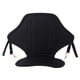 thumbnail image 2 of Asiento de kayak acolchado Asiento de canoa de lujo, asiento de barco ajustable Asiento de pesca acolchado Soporte de respaldo con bolsa de almacenami Negro Soledad Asiento acolchado de lujo para kayak, 2 of 10
