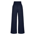 thumbnail image 5 of Women's Flowy Wide Leg Pants Casual Boho Vacation Beach Pants Elastic High Waisted Palazzo Trouser with Pocket Ladies Comfy Plus Size 2026 Trendy Outfits Lightweight Cute Fashion Dressy Clothes, 5 of 8